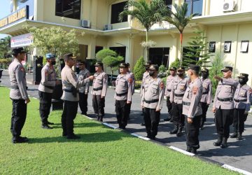 Apel Jam Pimpinan, Berikut Pesan Tegas Plt Kapolresta Magelang
