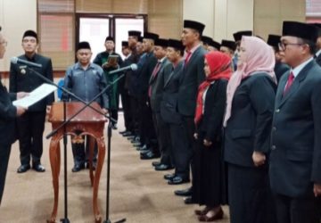 Hasil Job Fit, 10 Pejabat Eselon II Pemkab Lampung Selatan di Mutasi