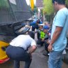 Satlantas Polres Musi Banyuasin Lakukan Ramp Check di Jalintim Palembang-Jambi
