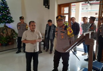 Pastikan Ibadah Natal Berjalan Aman Dan Nyaman, Plt Kapolresta Magelang Ceking Sejumlah Gereja