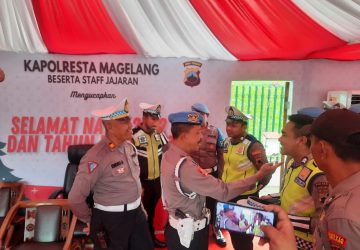 Sipropam Polresta Magelang Dampingi Team Supervisi Subbidprovos Bidpropam Polda Jateng Lakukan Gaktiblin