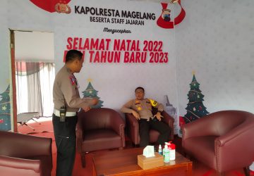 Ceking Pospam Mertoyudan Ops Lilin Candi  2022, Plt Kapolresta Magelang : Berikan Layanan Terbaik Buat Masyarakat