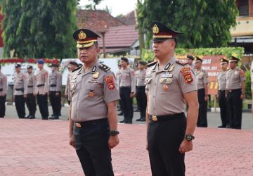 Jelang Akhir Tahun 2022, 67 Anggota Polri Polres Muba Naik Pangkat