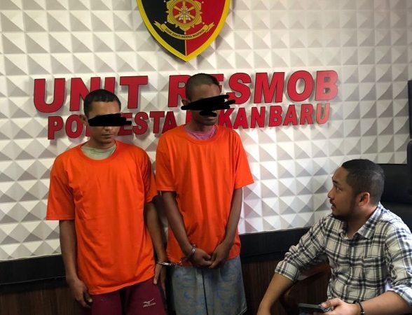 Pejambret WN Korea Diringkus Tim Resmob Jembalang Polresta Pekanbaru Kurang Dari 24 Jam