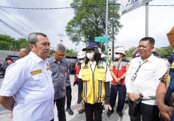Respon Permintaan Gubri, Dirjen Cipta Karya Tinjau Jalan Rusak Akibat IPAL