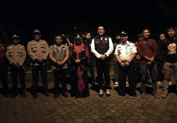 Bupati Tanggamus Tinjau di Berbagai Lokasi Menyambut Malam Pergantian Tahun Baru