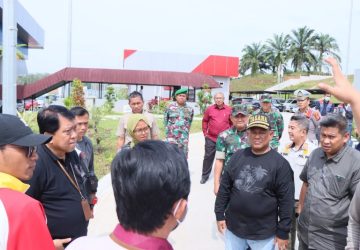 Sekda Kampar Tinjau Tol Bangkinang-Pekanbaru, Persiapan Kunker Presiden RI