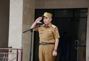 Pimpin Apel Gabungan Awal Tahun 2023, Pj Bupati Kampar Ajak ASN Perkuat Persatuan dan Semangat Dalam Bekerja