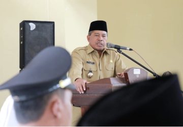 Lantik PAW Penghulu dan PAW anggota Bapekam Kampung, ini pesan Bupati Alfedri