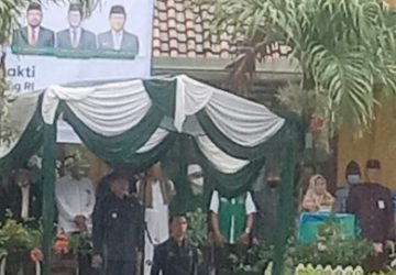 Pj. Bupati Muara Enim Hadiri Upacara HAB KEMENAG ke-77