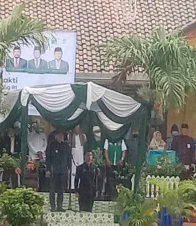 Pj. Bupati Muara Enim Hadiri Upacara HAB KEMENAG ke-77