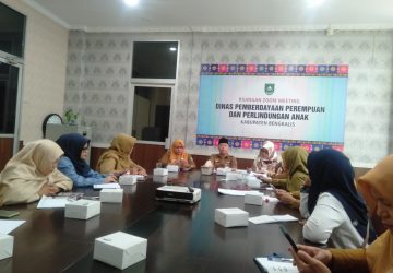 DPPPA Gelar Rapat Perdana Bersama PUSDATIN PUANRI Kabupaten Bengkalis