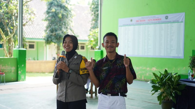 Stop Bully, Polsek Mertoyudan Polresta Magelang Mengadakan Penyuluhan di SMAN 1 Kota Mungkid