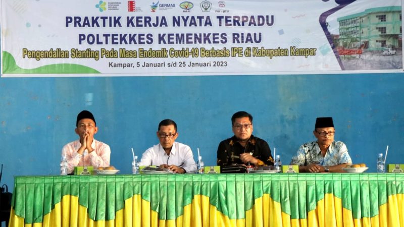 Pemkab Kampar Buka Secara Resmi, Penerimaan PPN Poltekes Riau di Kampar