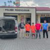 Polsek Penengahan Amankan 2 Pelaku Curat Plat Besi di PT. Wika Beton