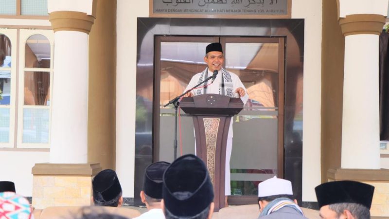 Pj Bupati Kampar Resmikan Mushollah Ubudiyah Bangkinang Kota Menjadi Masjid