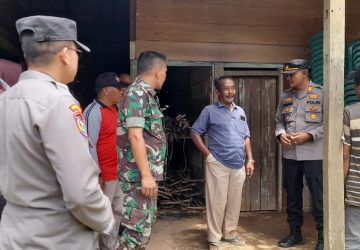Bhabinkamtibmas  Pulau Panggung Respon Cepat Laporkan Warga Terkait Remaja Gantung Diri