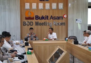 Rapat Koordinasi Kapolres Muara Enim Permasalahan Pertambangan Tanpa Izin (PETI)