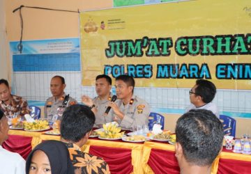 Polres Muara Enim Gelar Jumat Curhat, Respon Aduan Masyarakat