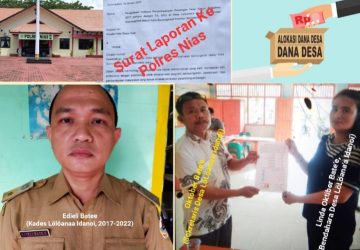 Masyarakat Desa LoLoanaa Idanoi Resmi Laporkan EB Mantan Kades Dan Cs Ke APH