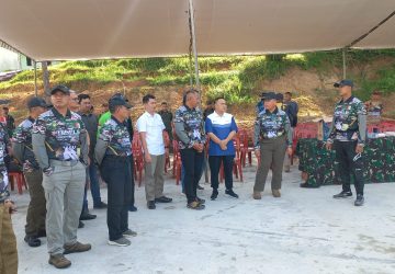 Pangdam II/SWJ Mayjen TNI Hilman Hadi Resmikan Lapangan Tembak Yonif 141/AYJP