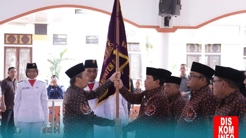 Pengurus DHC 45 Rohul dilantik, Bupati H. Sukiman: Harapkan sebagai pelopor penerus perjuangan pahlawan