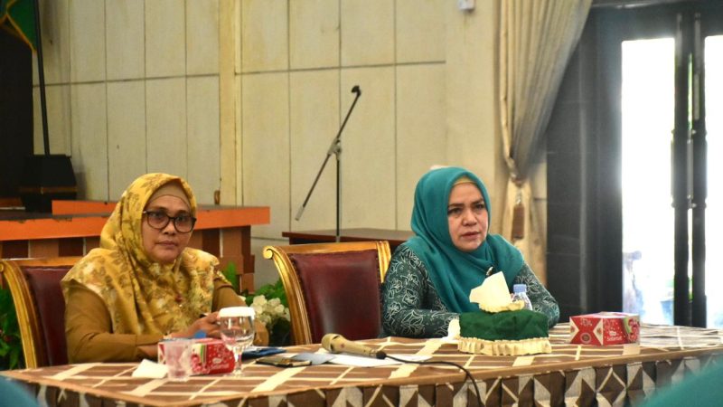 Pimpin Raker Program PKK Bersma Pengurus, Deswita Kamsol Tekankan Keseriusan Jalankan Fungsi dan Program Pokok