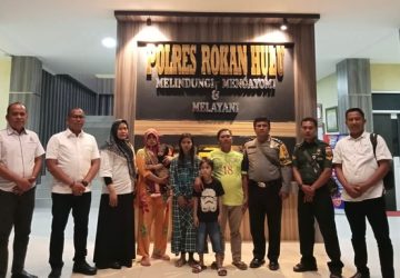 Kapolres Rohul : Menemukan Anak Hilang di Rumah Kosong Patut di Apresiasi