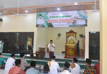 Wakil Bupati Bengkalis Resmikan Masjid Al-Mu’minin Bantan Tua