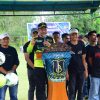 Ditandai Tendangan Pertama, Wakil Bupati Bengkalis Buka Turnamen Sepak Bola Berancah CUP I