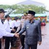 Pelantikan Anggota PPS, Gelar Pasukan PPK dan PPS, Wabup Ucapkan Selamat dan Tahniah