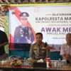 Jalin Sinergitas, Kapolresta Magelang Ngobrol Santai Bersama Awak Media