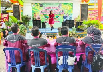 Meriakan Hut Radio Serasan Ke 29 Tahun Gelar Lomba Karoke Dangdut Se Kabupaten Muara Enim