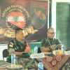 Tim Asnis Pusterad Tinjau Binter Satgas Pamtas RI-PNG Yonif 132/BS di Perbatasan Papua