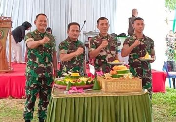 Syukuran Hut Yonif 141/AYJP Ke 69 Tahun