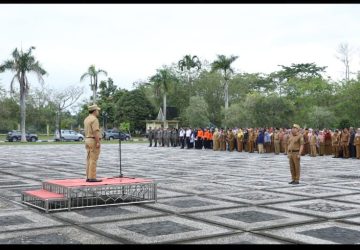 Jadi Pembina Apel Senin Bersama, Ini Pesan Wabup Husni