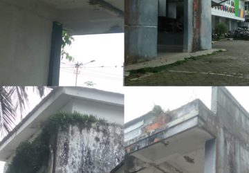 Kondisi Gedung Padepokan Dispopar Diduga Kurang Perawatan
