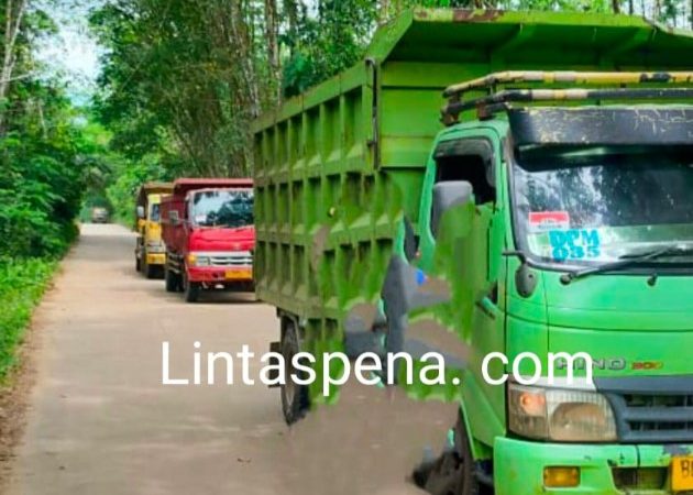 Warga Empat Desa Kecamatan Rambang Mintak Perusahaan Bertanggung Jawab Kerusakan Jalan