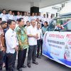 Perdana, Pj Bupati Kampar Ekspor 2 Ton Abon Ikan Patin Ke Malaysia