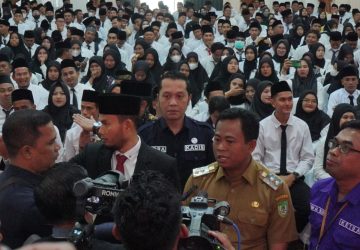 Hadiri Pelantikan Anggota PPS, Wabup Rohil Ingatkan Jaga Integritas