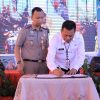 Pj Sekdako dan Kepala BPN Pekanbaru Teken Berita Acara Pemasangan 1.000 Patok Tanah