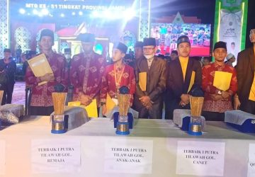 Kota Jambi Juara Umum MTQ ke-51 Tingkat Provinsi Jambi, Sungai Penuh Naik Peringkat