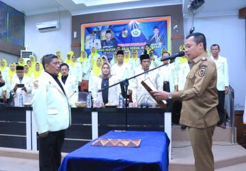 Pj Wali Kota Pekanbaru Kukuhkan Pengurus IPSM Pekanbaru