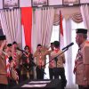Lantik Ketua Kwarcab Kabupaten Kampar, Dr. H. Kamsol, MM Pesan untuk Aktifkan Kegiatan Pramuka untuk Pelajar di Kabupaten Kampar