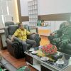 Silaturahmi bersama Danposal Bengkalis, Syahrial: “TNI Angkatan Laut Merupakan Garda Terdepan”