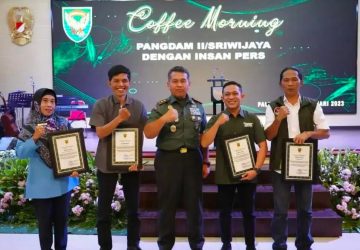 Pangdam ll/SWJ Silaturahmi dan Coffee Morning Bersama Insan Pers