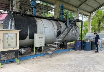 Aspal Karet Berlanjut, Garap Jalan Merdeka Sekayu