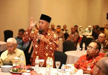 Pj Bupati Muba Hadiri Rakornas Forsesdasi Tahun 2023