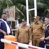 Bupati Kasmarni Tinjau Pelabuhan Roro Sungai Selari, Pantau Penerapan E-Ticketing dan Kantin Baru
