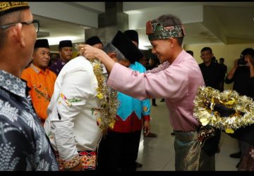 Hadir pada Pelantikan Pengurus IKKS Tualang, Alfedri “Semoga semakin solid dan kompak”